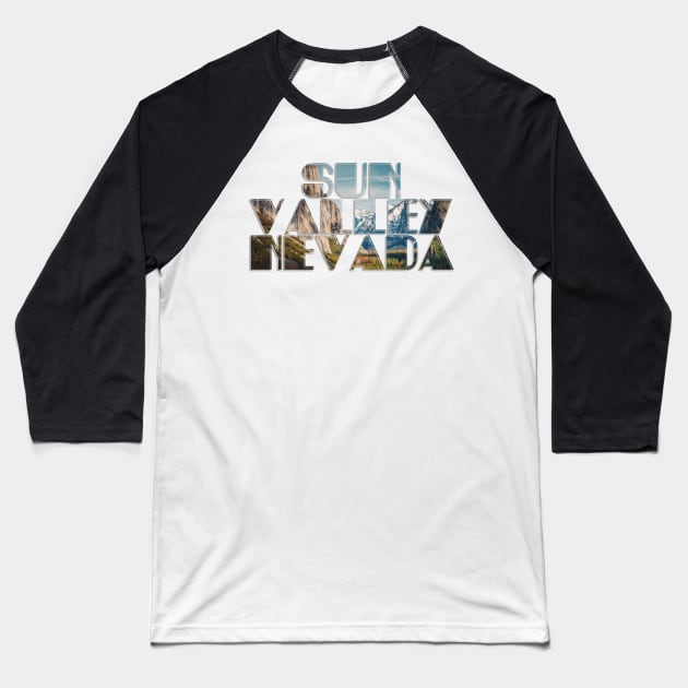 Sun Valley Nevada Baseball T-Shirt by afternoontees